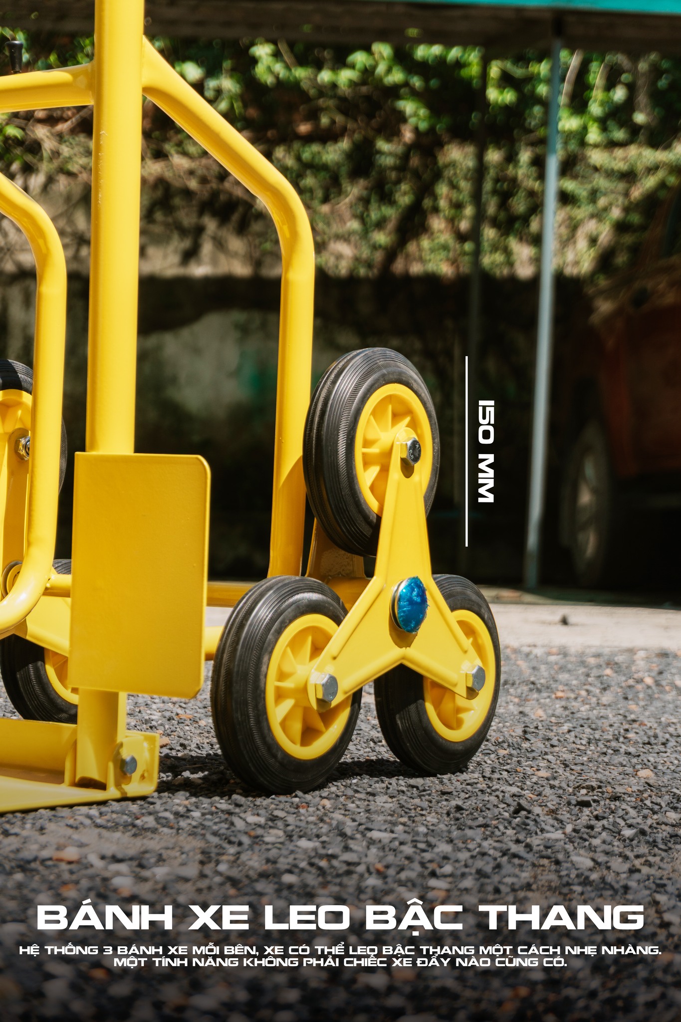 Xe đẩy hàng leo cầu thang Stanley FT521 - Tải trọng 120kg. - Ảnh 7