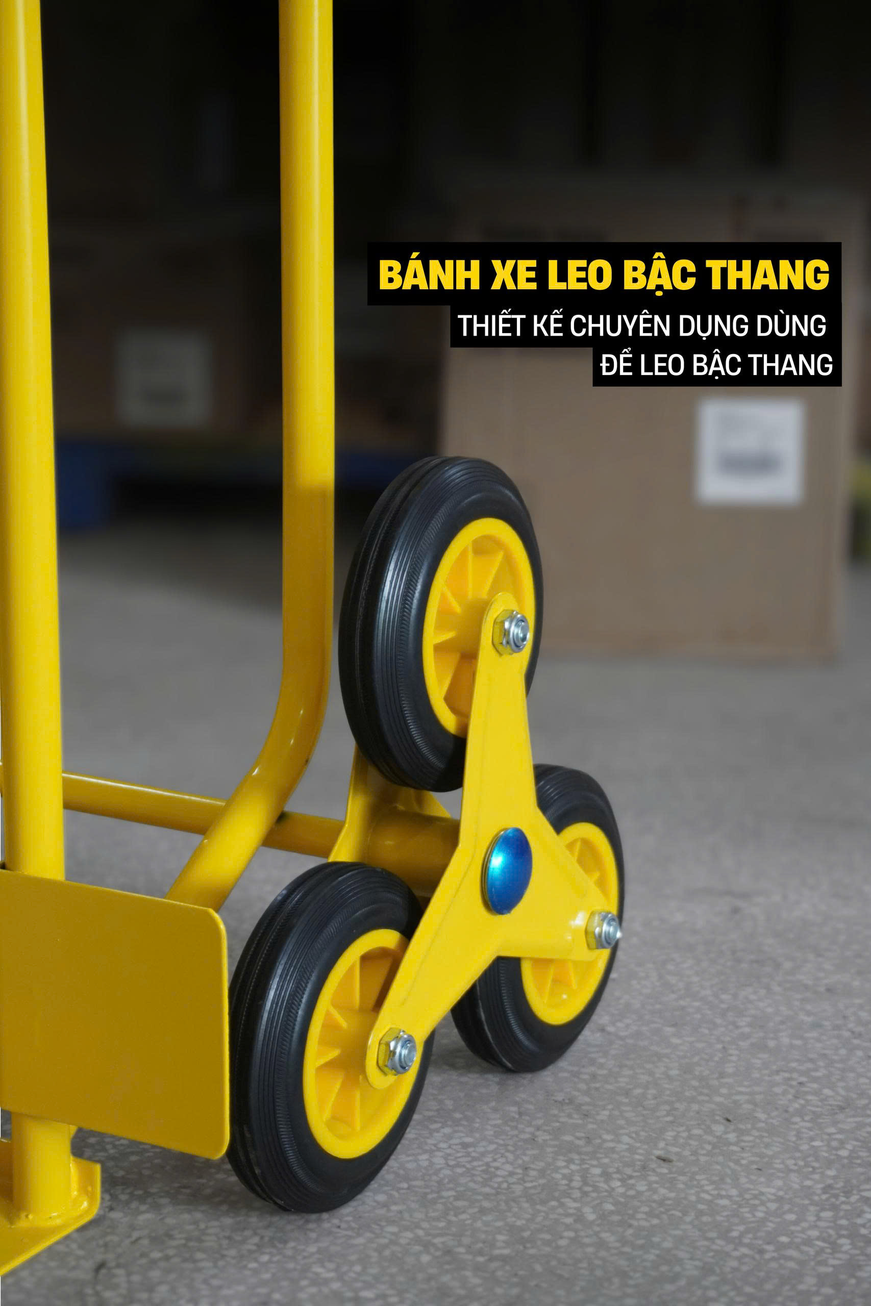 Xe đẩy hàng leo cầu thang Stanley HT523 - Tải trọng 200kg. - Ảnh 7