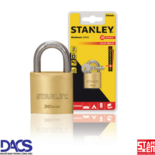 Ổ khóa càng tiêu chuẩn Stanley S742-030 30mm Standard Shackle
