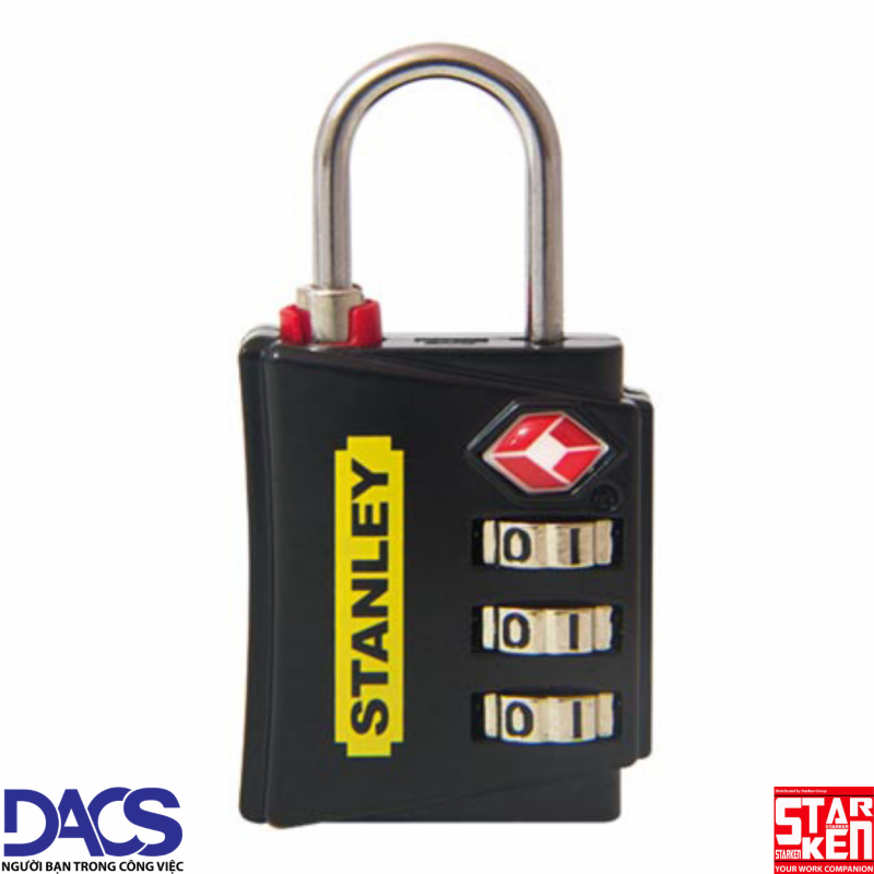 Ổ khóa số Stanley S742-054 30mm 3 Digit Zinc Security Indicator