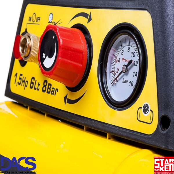 Máy nén khí không dầu 6L Stanley DN200/8/6
