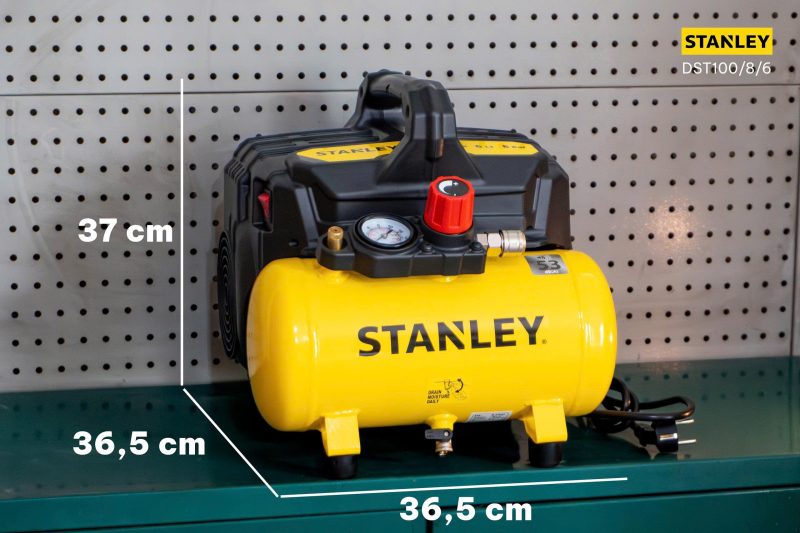 Máy nén khí không dầu 6L Stanley DST100/8/6 - Ảnh 7