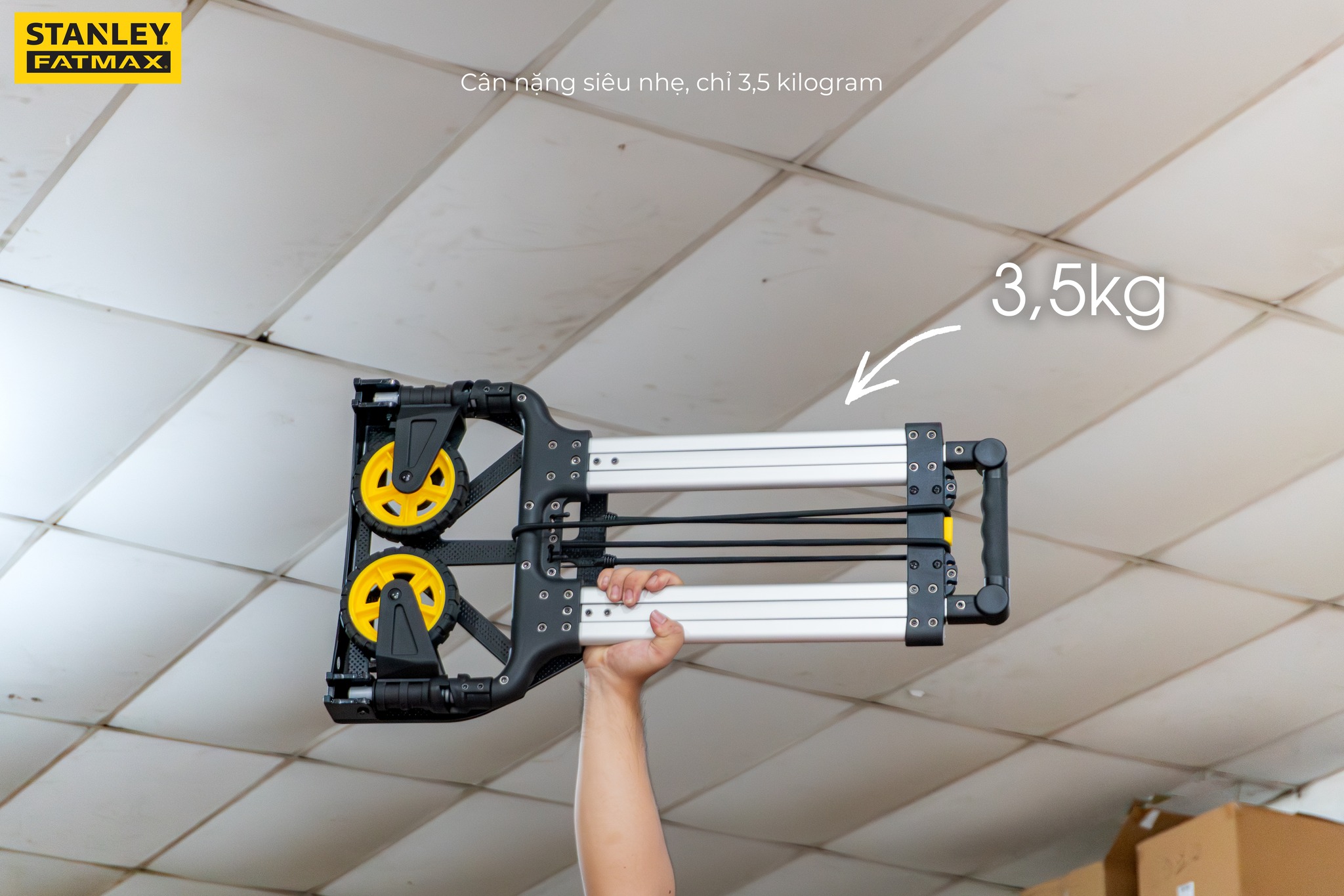 Xe đẩy hàng 2 bánh Stanley Fatmax - USA FXWT-705 - Tải trọng 70kg. - Ảnh 8