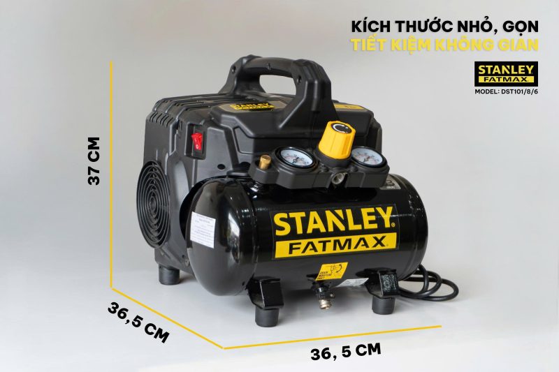 Máy nén khí không dầu 6L Stanley Fatmax DST101/8/6 - Ảnh 6