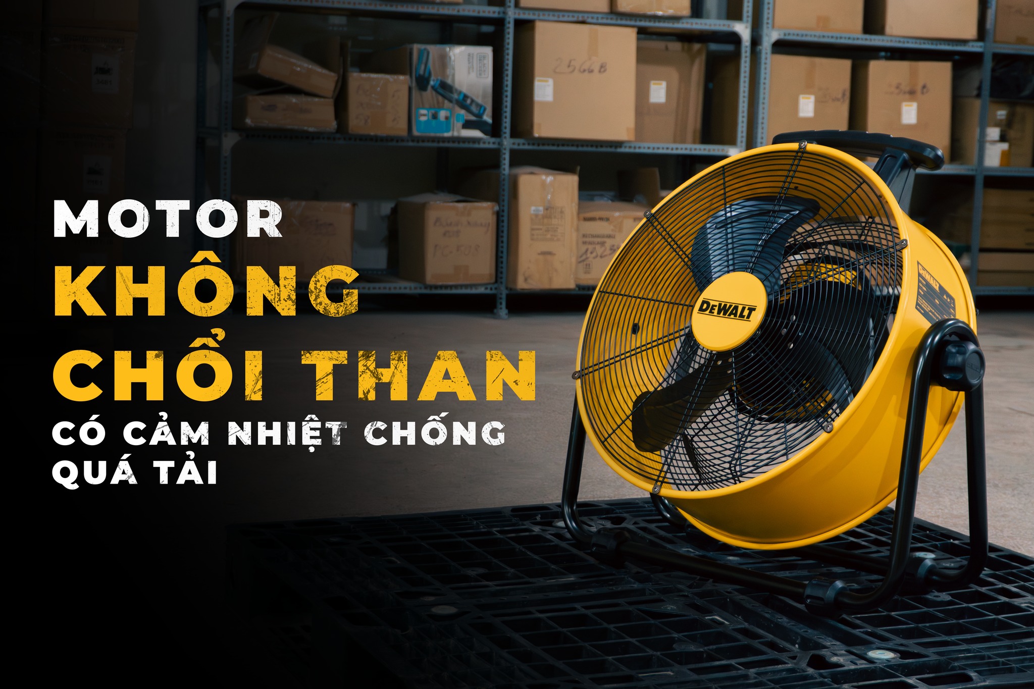 Quạt Công nghiệp Dewalt 20" DXF2035 - Ảnh 5