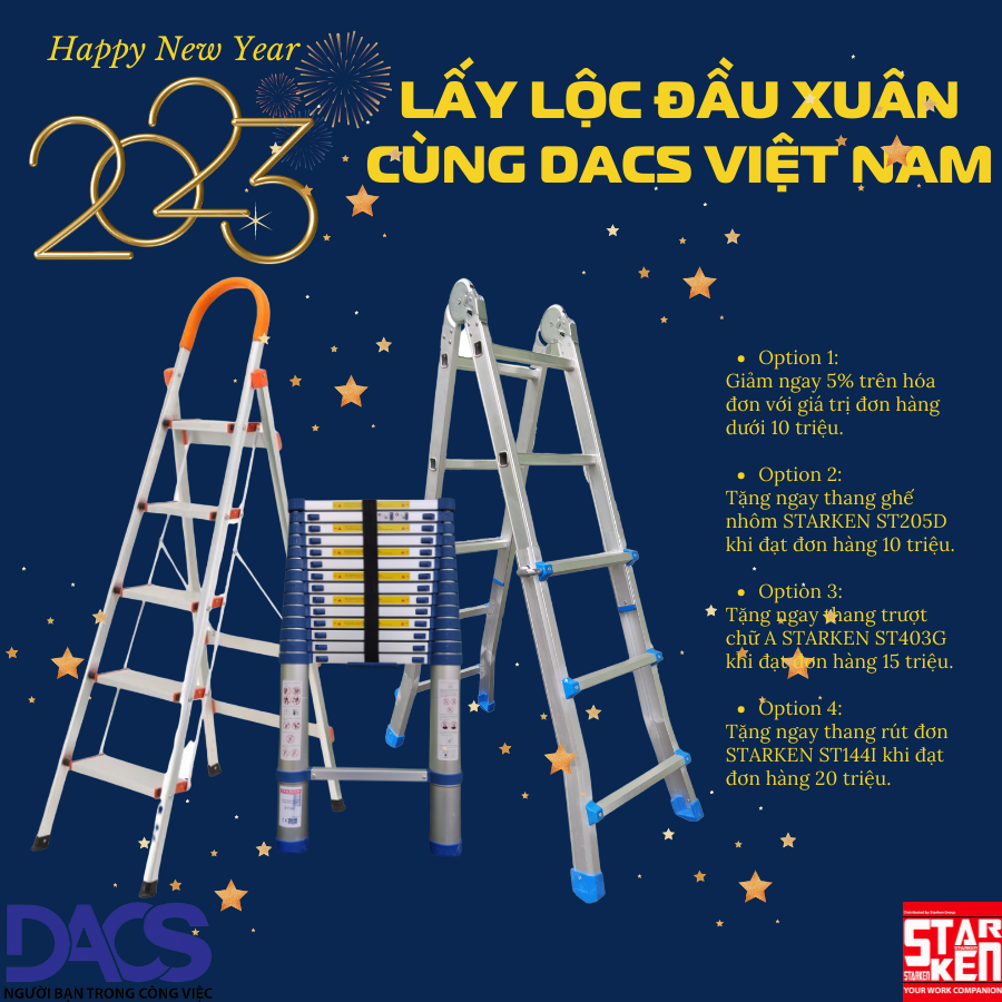 CTKM Hái lộc đầu năm cùng DACS Việt Nam
