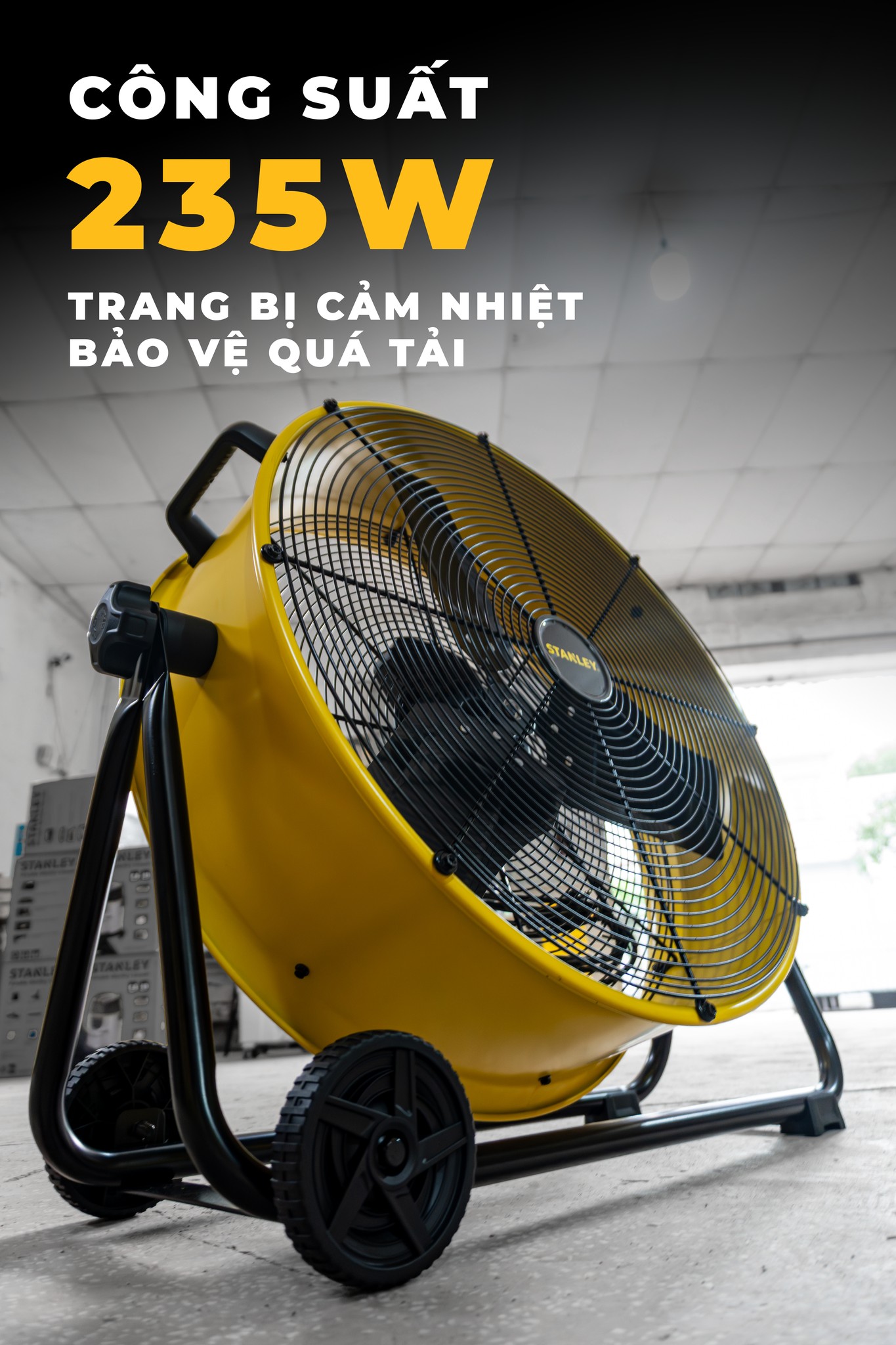 Quạt Công nghiệp Stanley 24” SLF306125D - Ảnh 4