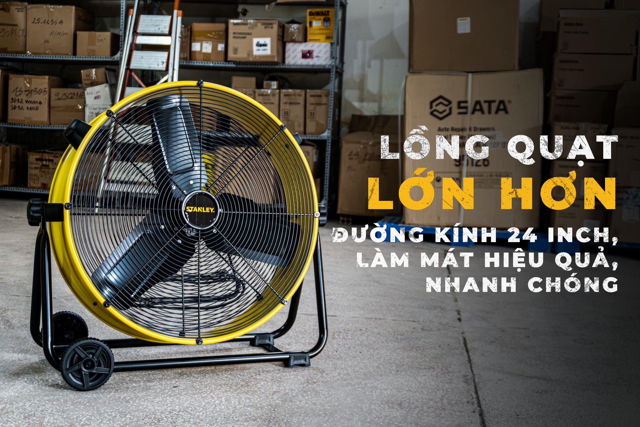 Quạt Công nghiệp Stanley 24” SLF306125D - Ảnh 8