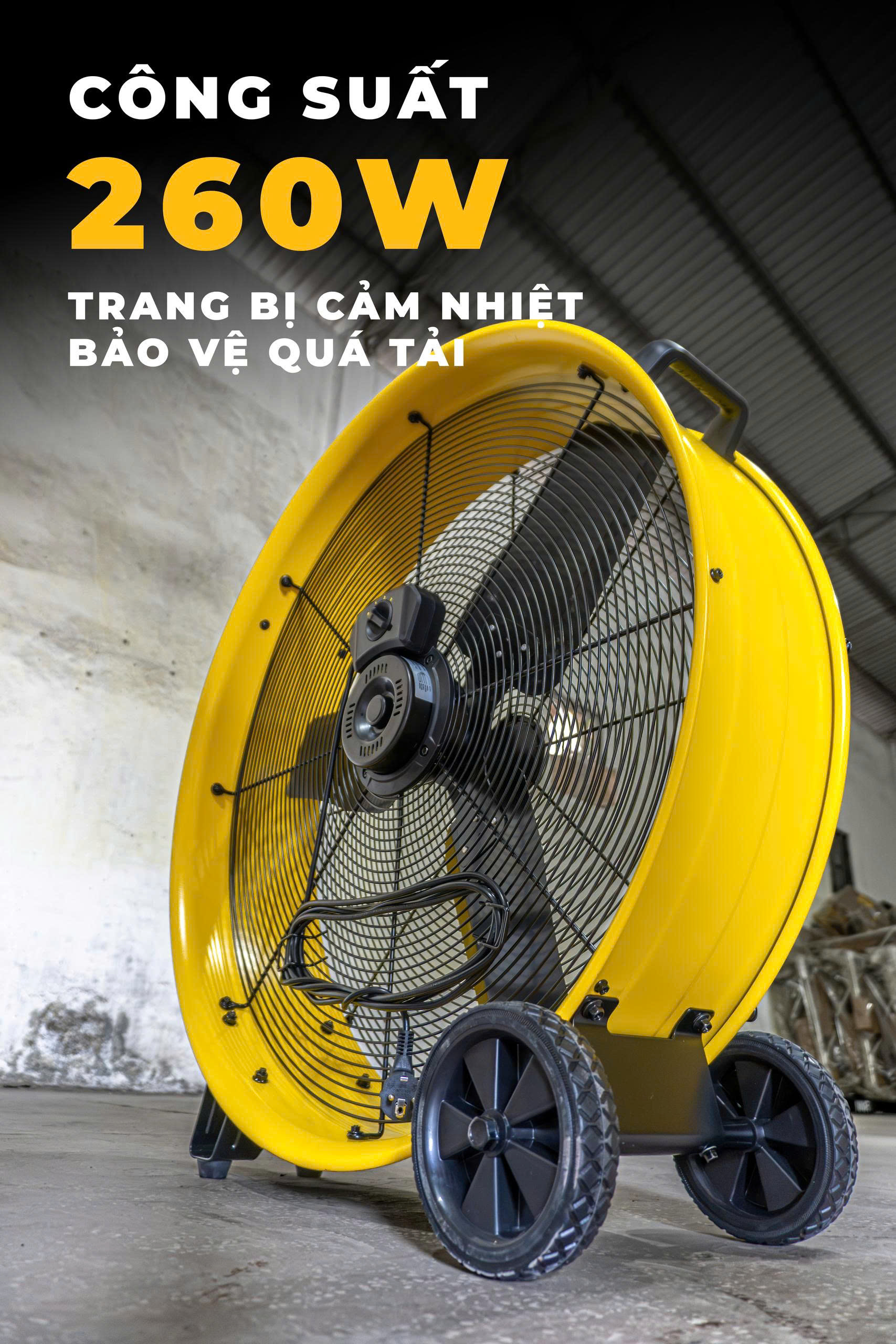 Quạt công nghiệp Stanley 30" SLF307627D - Ảnh 4