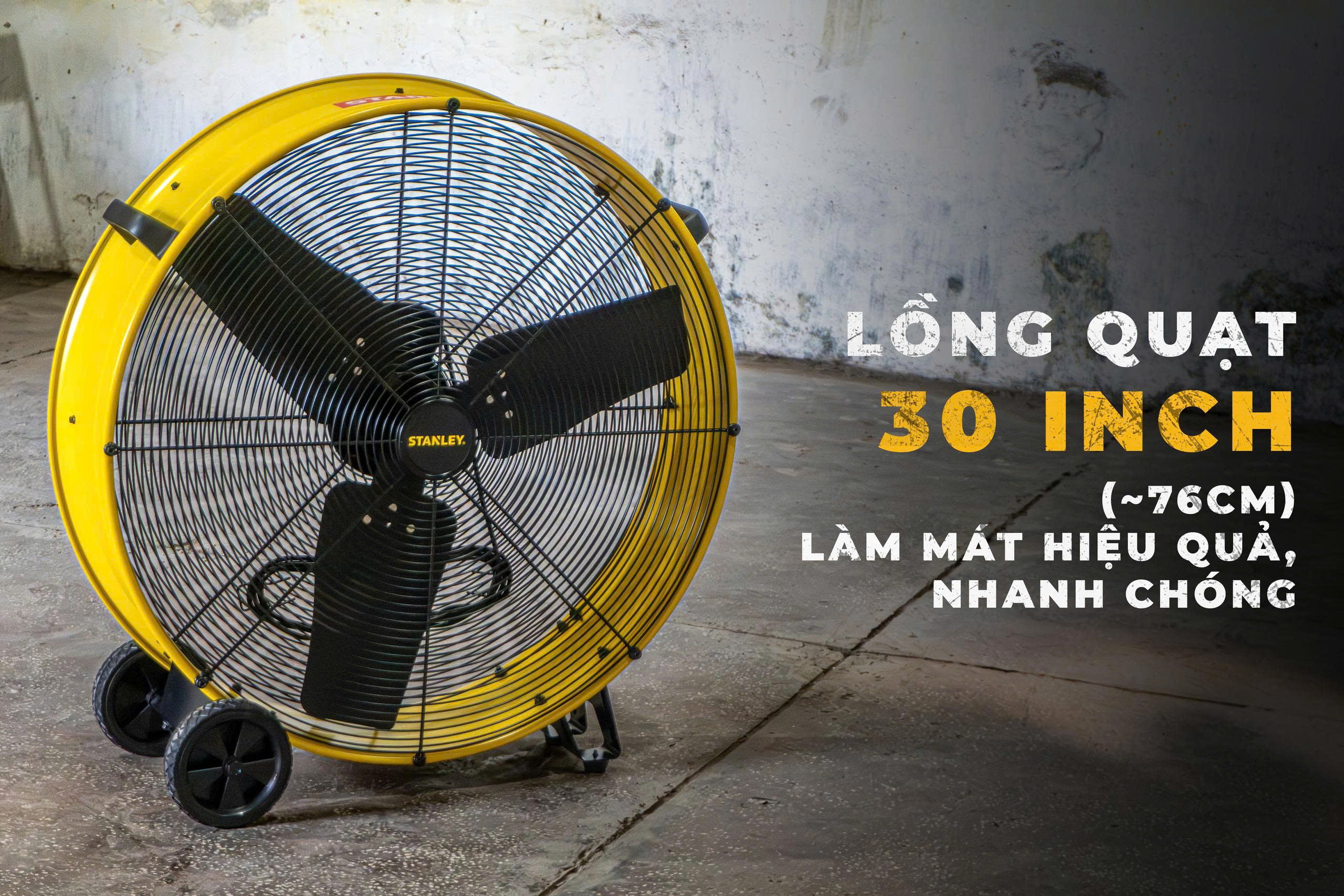 Quạt công nghiệp Stanley 30" SLF307627D - Ảnh 5