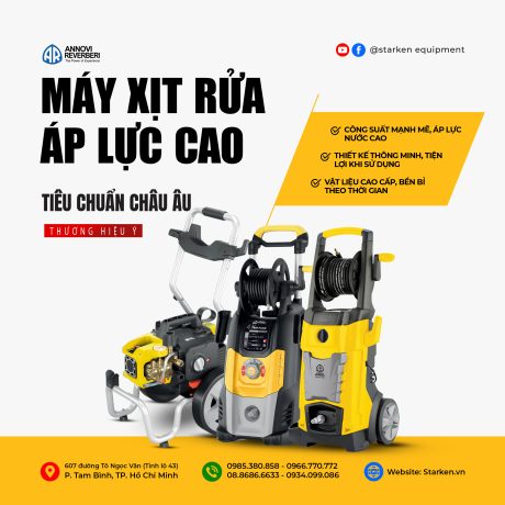 I. MÁY XỊT RỬA CHUYÊN DỤNG
