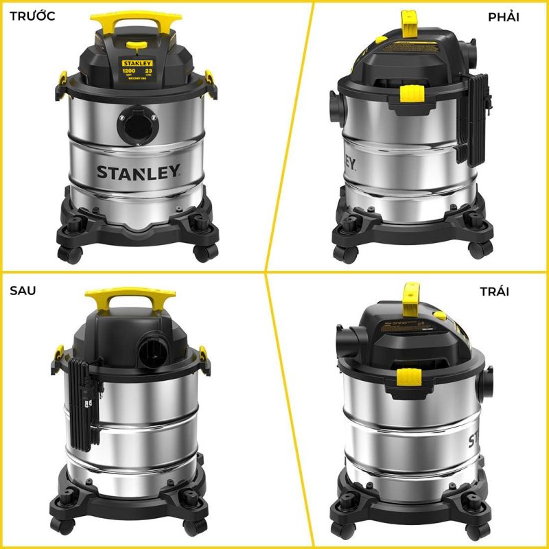 Máy hút bụi Công nghiệp 3 chức năng Stanley SL19417-6AB - 23L - Ảnh 3