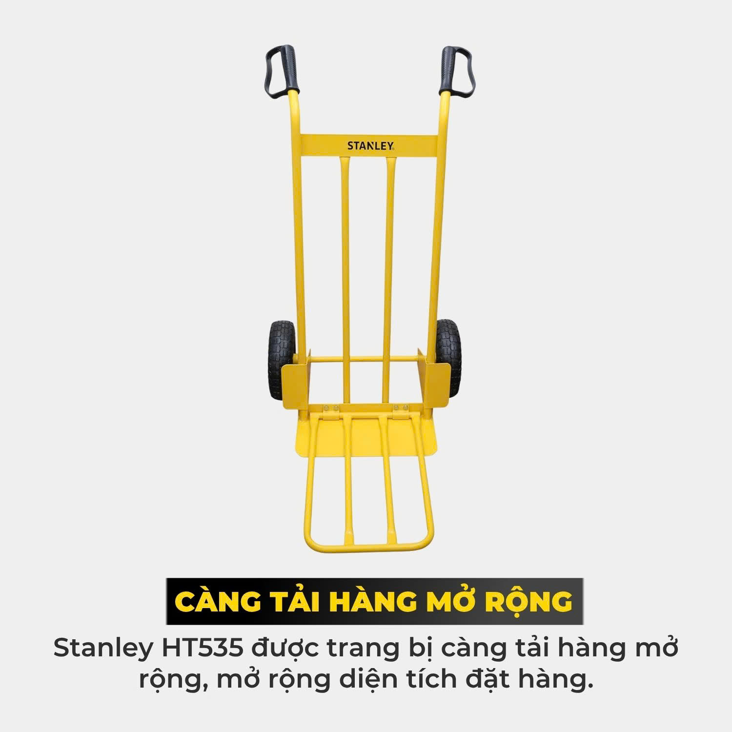 Xe đẩy hàng 2 bánh Stanley HT535 – Tải trọng 200kg. - Ảnh 11