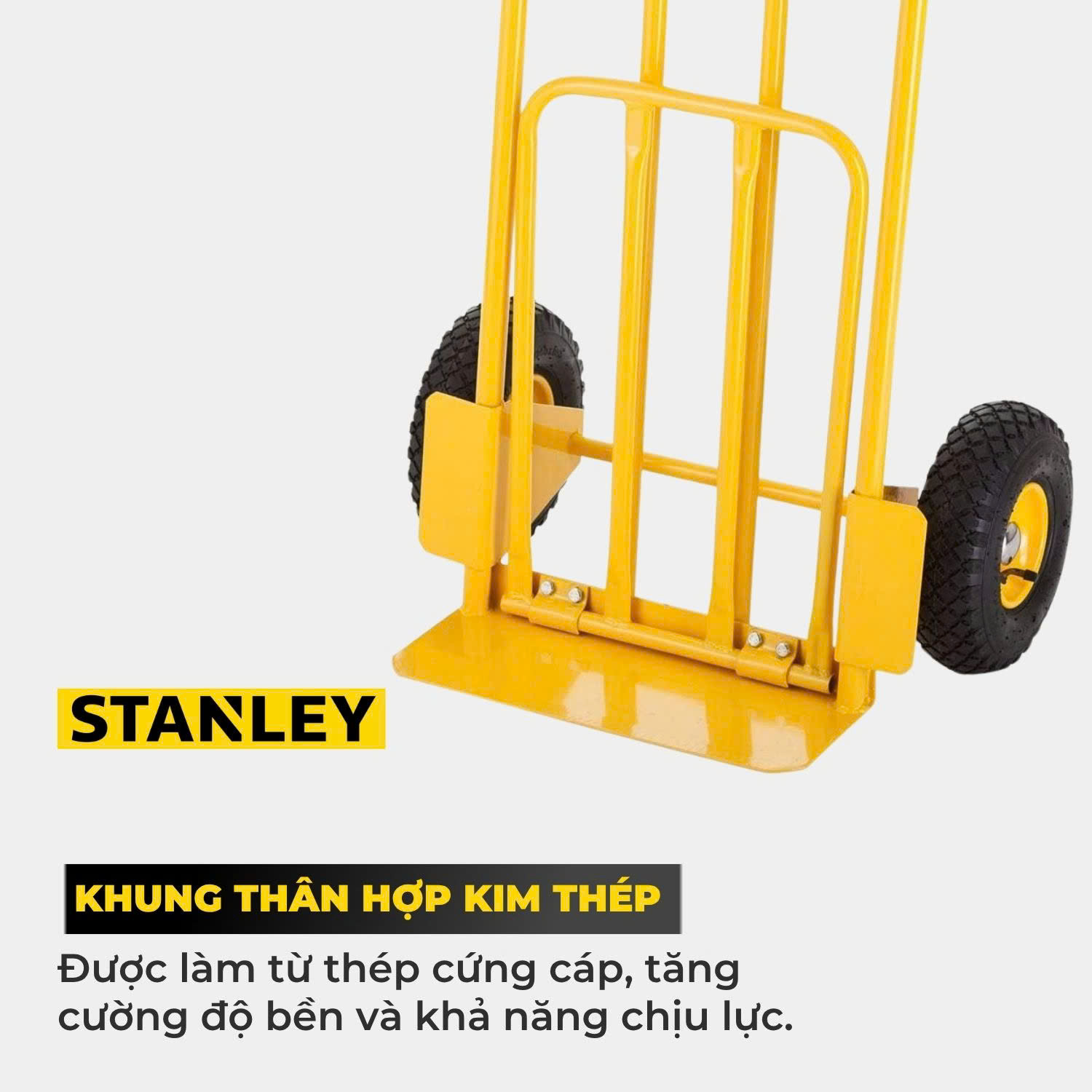 Xe đẩy hàng 2 bánh Stanley HT535 – Tải trọng 200kg. - Ảnh 12