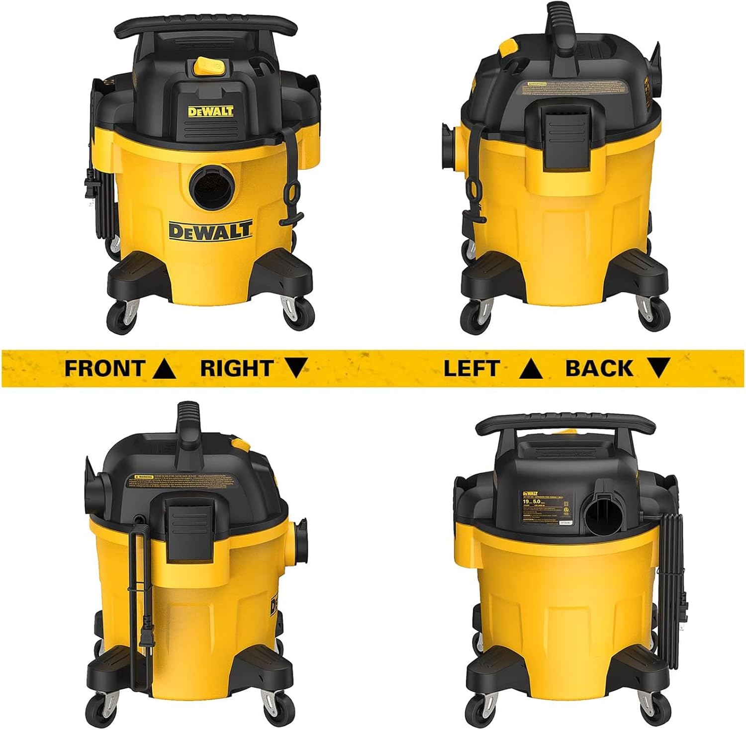 Máy hút bụi 3 chức năng 20L Dewalt DXV20P – 20 lít – 15Kpa - Ảnh 2