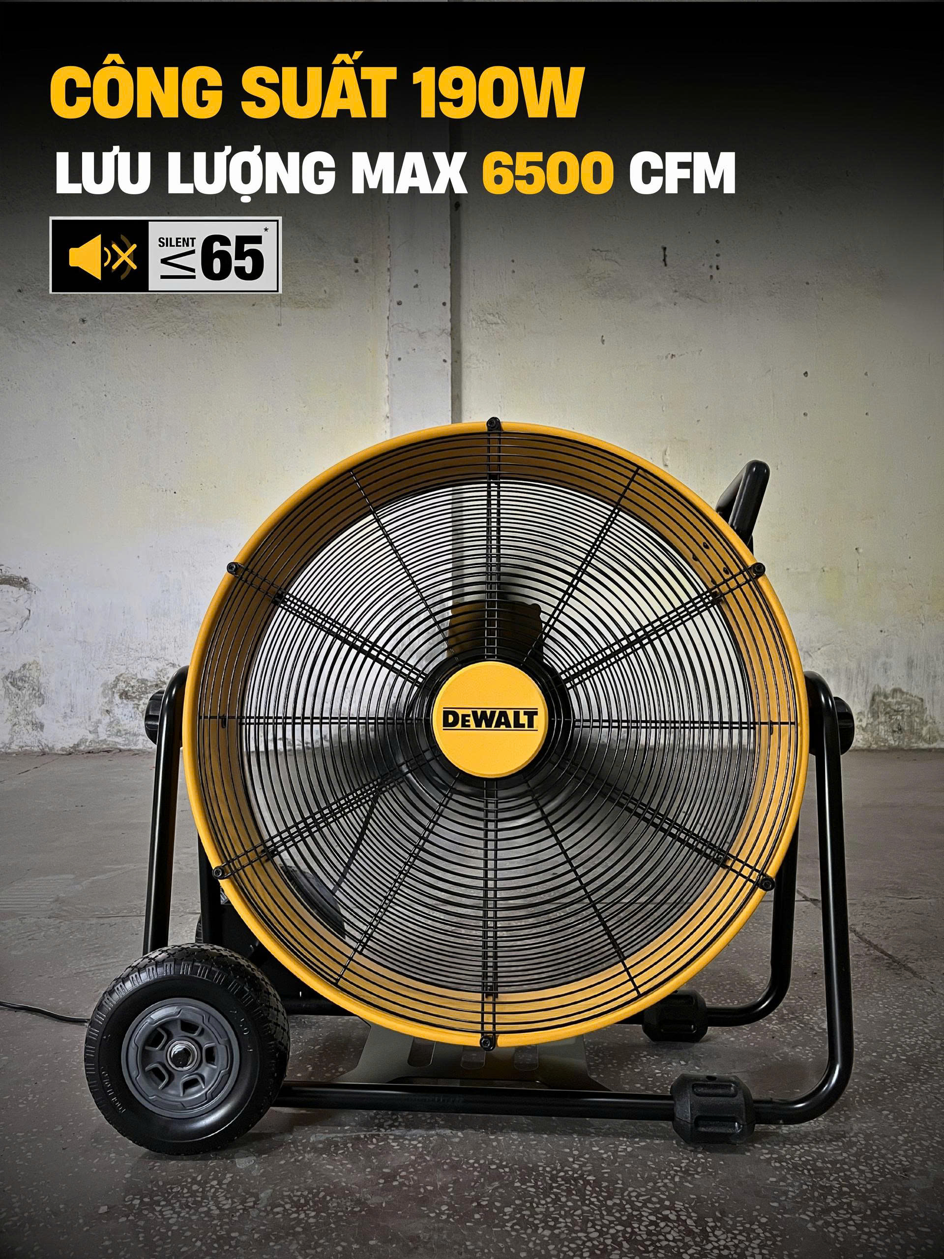 Quạt Công nghiệp Dewalt 24″ DXF2410-SEA - Ảnh 10