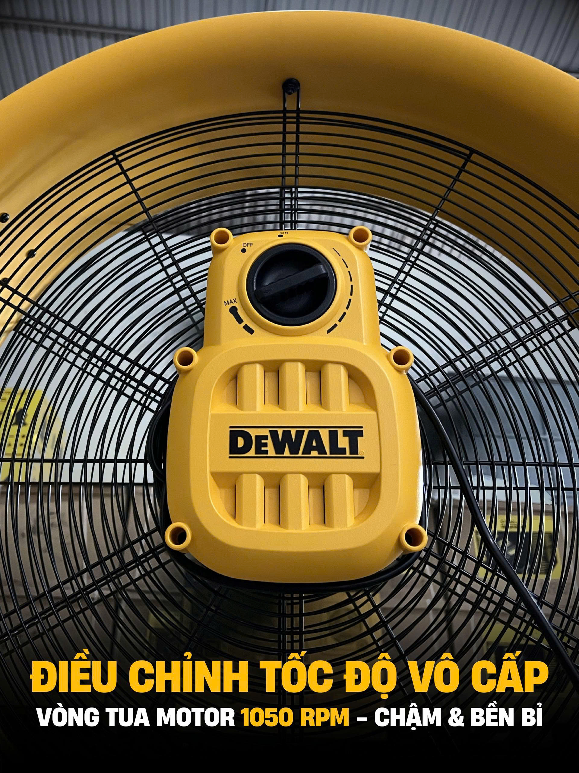 Quạt Công nghiệp Dewalt 24″ DXF2410-SEA - Ảnh 11