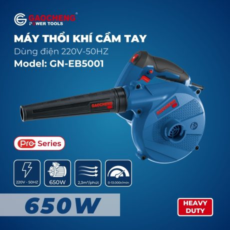 Máy thổi khí cầm tay, hoạt động bằng điện Model: GaoCheng GN-EB5001