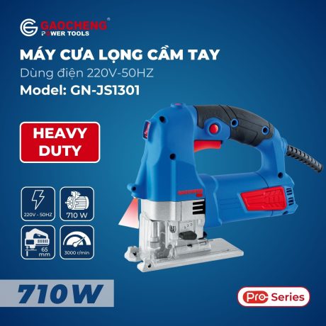 Máy cưa lọng cầm tay, hoạt động bằng điện Model: GN-JS1301