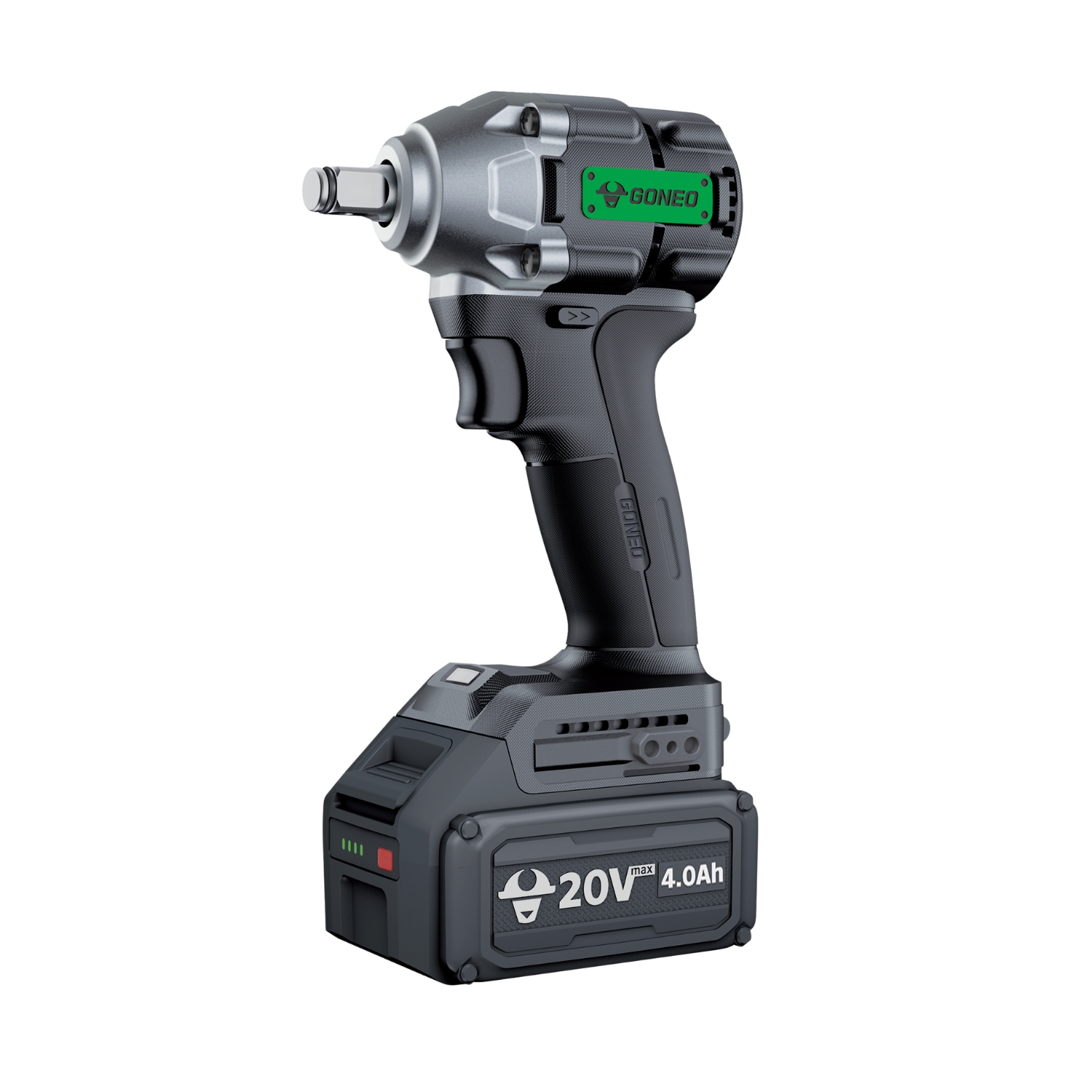 Máy Siết Bu Lông Dùng Pin Không Chổi Than GONEO 20V Model: GBS20-330 (4.0S) - Ảnh 2