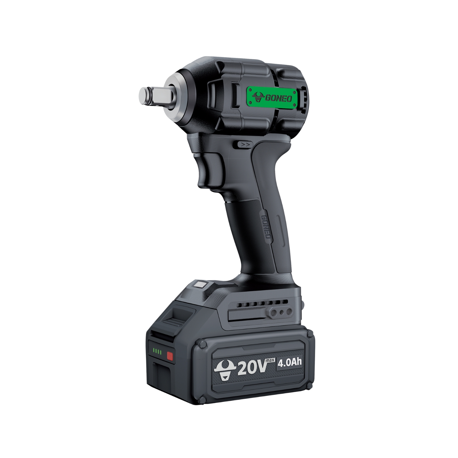 Máy Siết Bu Lông Dùng Pin Không Chổi Than GONEO 20V Model: GBS20-450 (4.0S) - Ảnh 2