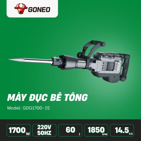 Máy đục bê tông Geoneo model: GDG1700-15P