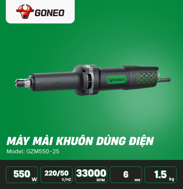 Máy mài khuôn Goneo model: GZM550-25