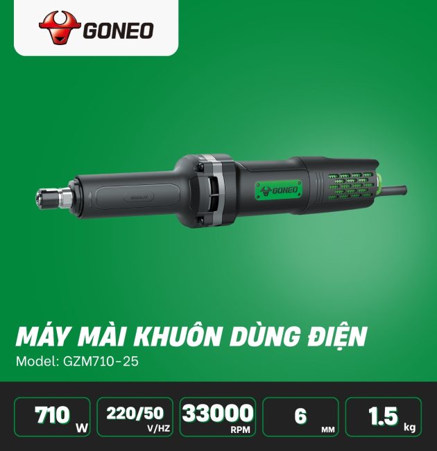 Máy mài khuôn Goneo model: GZM710-25