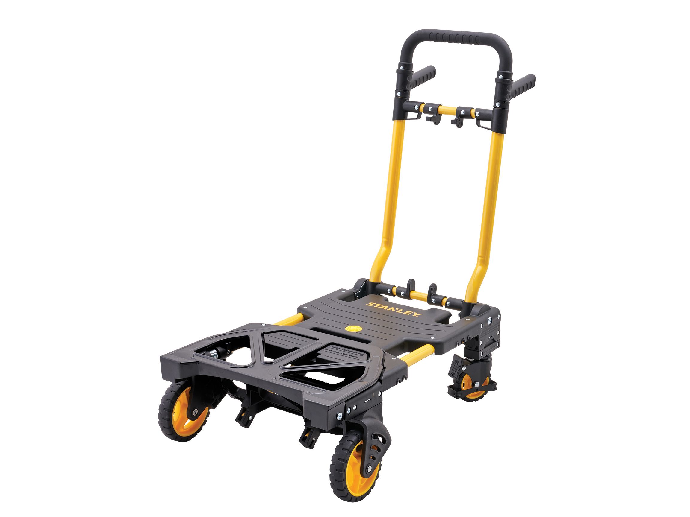 Xe đẩy hàng chuyển đổi 2 - 4 bánh Stanley FT586 - Tải trọng 70kg (2 bánh) - 137kg (4 bánh). - Ảnh 3
