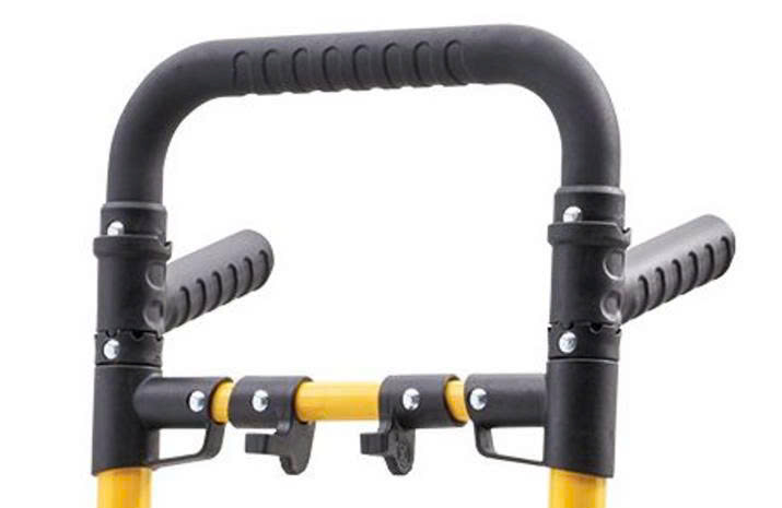 Xe đẩy hàng chuyển đổi 2 - 4 bánh Stanley FT586 - Tải trọng 70kg (2 bánh) - 137kg (4 bánh). - Ảnh 4